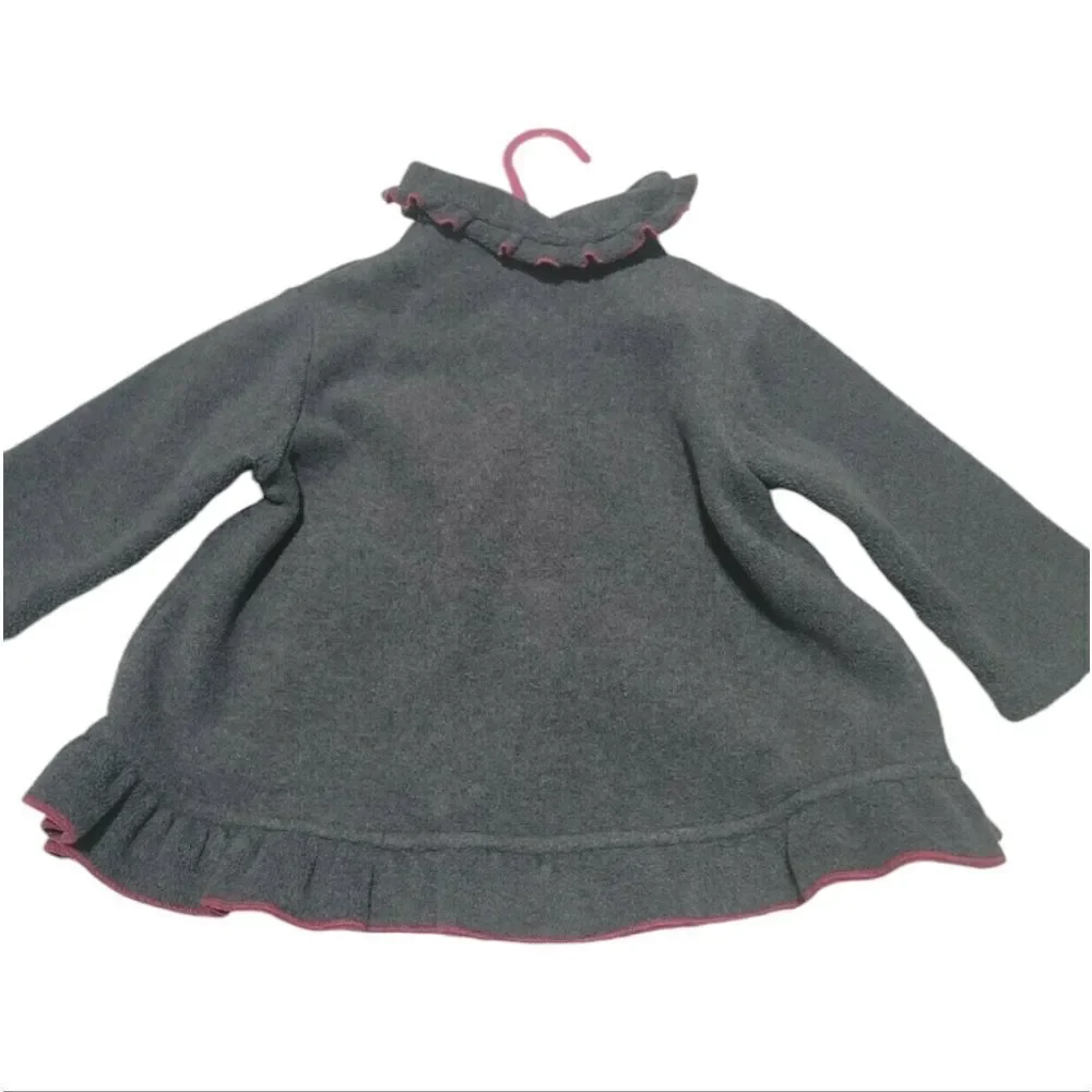 Girls coat & matching hat